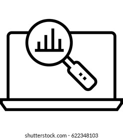 Market Research Vector Icon