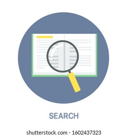 Market Search and Study Icon