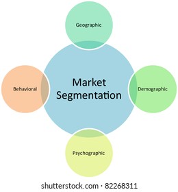 Demographic, Geographic, Psychographic, Behavioral Market Segmentation  11412282 Vector Art at Vecteezy