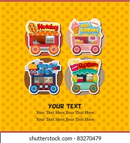 Market shop card