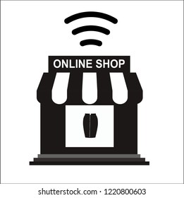 MARKET SHOP VECTOR ICON