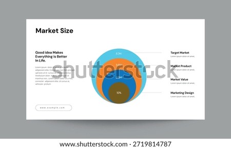 Market Size Slide Presentation Template