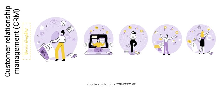 Market statistics analysis, financial advisor, customer relationship management business themes metaphor. Investment money, management planning for customer. Fiscal consultantation, client interaction