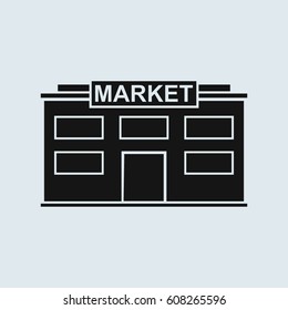 market stoer shop icon vector