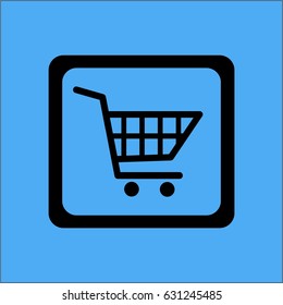 market trolley icon