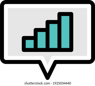 market vector colour line icon