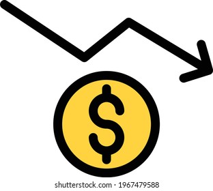 market vector colour line icon