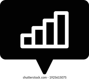 market vector glyph flat icon