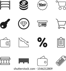 market vector icon set such as: home, measurement, body, weigh, stand, recession, bag, offer, scales, special, luxury, chart, corner, down, beauty, green, board, style, fashion, decrease, percent