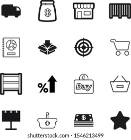 market vector icon set such as: save, remove, boutique, debt, interior, book, campaign, infographics, gray, tag, drawing, image, shelf, promotion, van, system, shadow, asset, stock, small, coin, code