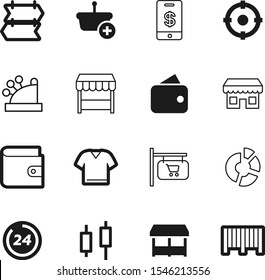 market vector icon set such as: scanner, challenge, dart, system, bag, clothes, hour, candles, apple, presentation, equipment, research, candle, facade, ornaments, guidance, vintage, cafe, frame