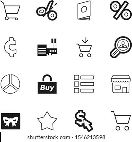 market vector icon set such as: focus, chart, celebration, advertisement, expand, birthday, circular, computer, view, report, promotion, small, drop, text, cut, happy, dropdown, e-commerce, glass