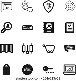 market vector icon set such as: transparent, per, check, earnings, mouse, signs, economy, handle, container, simple, sell, protection, stick, template, shield, signage, challenge, gray, objective