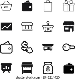 market vector icon set such as: window, board, summer, secure, open, roof, statistic, set, arrow, improvement, plastic, cafe, decline, fair, small, profit, icons, locator, secret, e-commerce, point