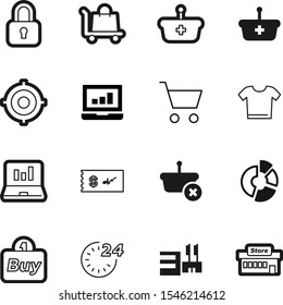 market vector icon set such as: accounting, clipart, credit, marketing, star, padlock, profit, open, clothing, day, diagram, trendy, success, mobile, ui, circular, payment, target, funding, pen, bank
