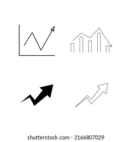 Market Volatility Icon Illustration Design