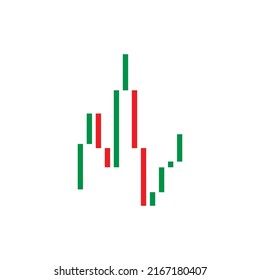 Market Volatility Icon Illustration Design