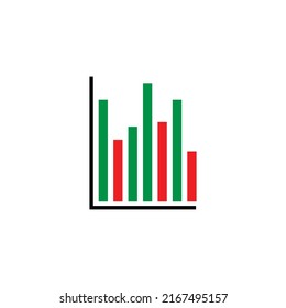 Market Volatility Icon Illustration Design