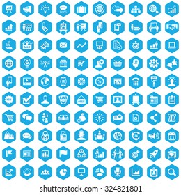 marketing 100 icons universal set for web and mobile
