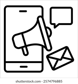 Marketing Activity Icon Element For Design