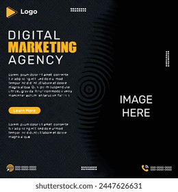 Marketing agency instagram story and social media post template | Marketing agency social media and instagram post or banner template design | campaign, marketing campaign media marketing banner flyer