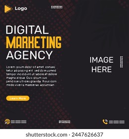 Marketing agency instagram story and social media post template | Marketing agency social media and instagram post or banner template design | campaign, marketing campaign media marketing banner flyer