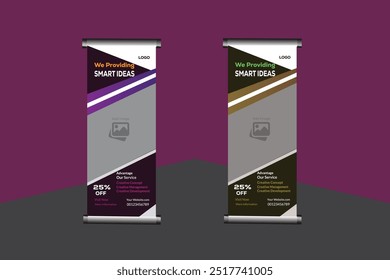  Marketing Agency Roll-up banner design 