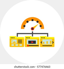 Marketing Analysis Concept Icon