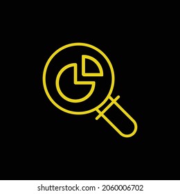 Marketing analysis icon design  vector 