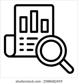 Marketing Analytics Icon Element For Design