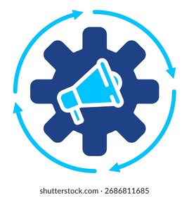 Marketing Automation Simple Vector Icon Collection