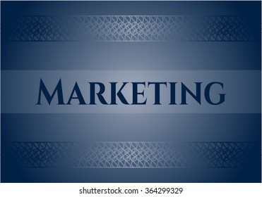 Marketing banner or poster