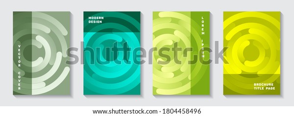 Marketing booklet\
title pages set. Flat presentation concentric elements motion\
vector backdrops. Aim goal achievement circles concept. Abstract\
catalog front pages\
templates.