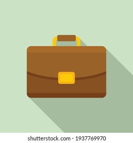 Marketing briefcase icon. Flat illustration of Marketing briefcase vector icon for web design