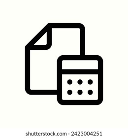 marketing, budget icon, isolated icon in light background, perfect for website, blog, logo, graphic design, social media, UI, mobile app