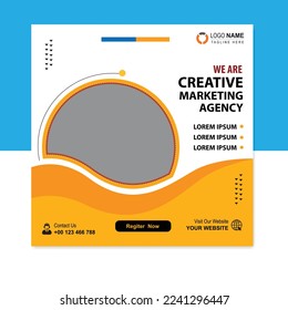 Marketing Business Banner Template Design