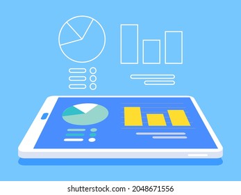 marketing business manager illustration vector	
