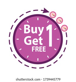marketing  campiagn buy 1 get 1 free label is a piece of paper,plastic film,cloth,metal or other material affixed to a container or product.
