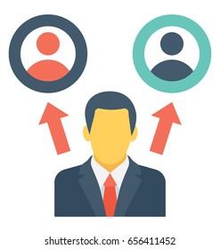 Marketing Colored Vector Icon