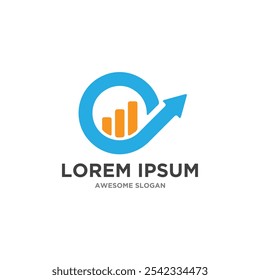 Marketing Company Logo Design Vector