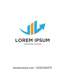 Marketing Company Logo Design Vector