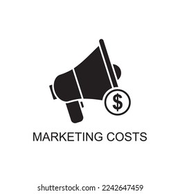 marketing cost icon , payment icon