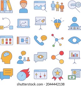 Marketing And Development Isolated Vector icon which can easily modify or edit

