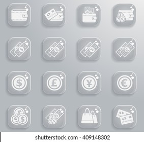 marketing and e-commerce icons for web and user interface