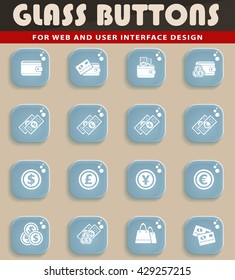 marketing and e-commerce icons for web and user interface