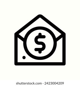 marketing, email marketing icon, isolated icon in light background, perfect for website, blog, logo, graphic design, social media, UI, mobile app