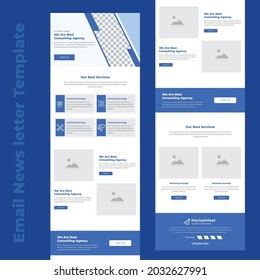 Marketing Email Newsletter Template For A Corporate Brand Is Perfect To Cover All Types Of Professional Emails Campaign