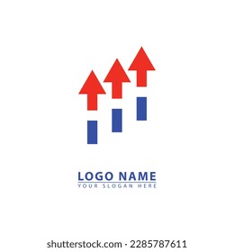 Marketing finance sales and business icon logo vector. Abstract graphic in simple flat illustration style.