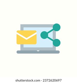 marketing flat icon, isolated icon in light background, perfect for website, blog, logo, graphic design, social media, UI, mobile app