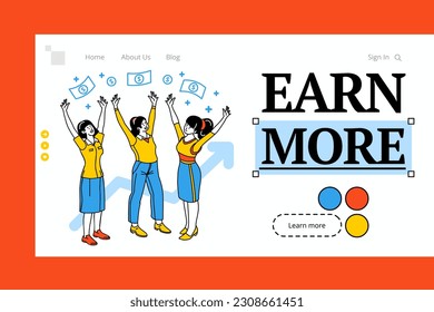 Marketing Game Vector Illustration. A Group of People Working Together to Create a Successful Marketing Campaign.